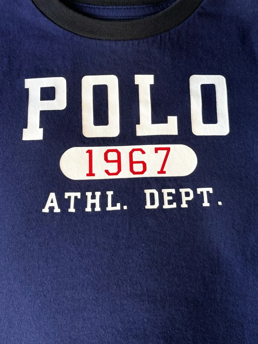 Ralph Lauren ColorBlock Cotton Jersey Graphic Tee EUC 18M